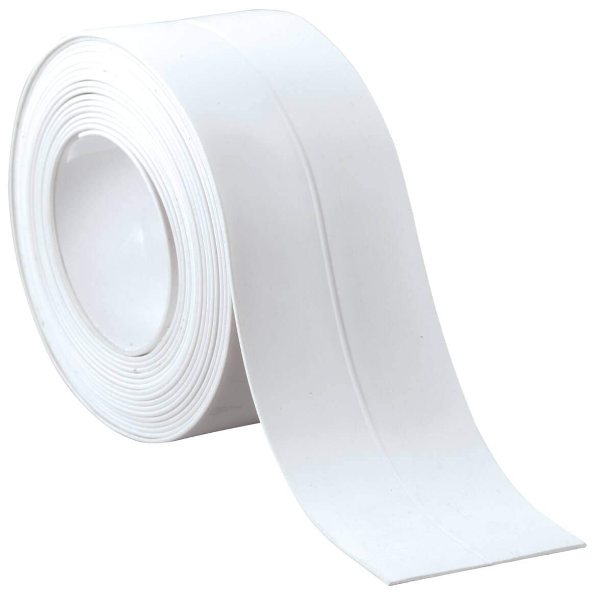 Caulk Tape Self Adhesive, 1 Rolls Waterproof Caulk Strip, Toilet Sealer Around Toilet Base, Traditional Caulking Replacement, Caulking Tape for Bathroom, Bathtub, Floor Wall Edge Protector (1)