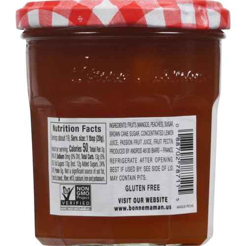 Bonne Maman Preserves Mango Peach, 13 oz
