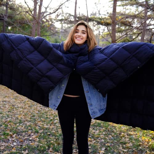 KingCamp Puffy Blankets for Cold Weather Camping, Warm Down Alternative Outdoors Indoors Quilt, Lightweight Compact Packab...