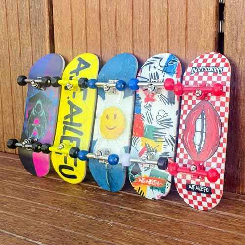 Pro Fingerboard 32mm Wooden Board Professional Finger Skateboard Trucks CNC Wheels with Bearings