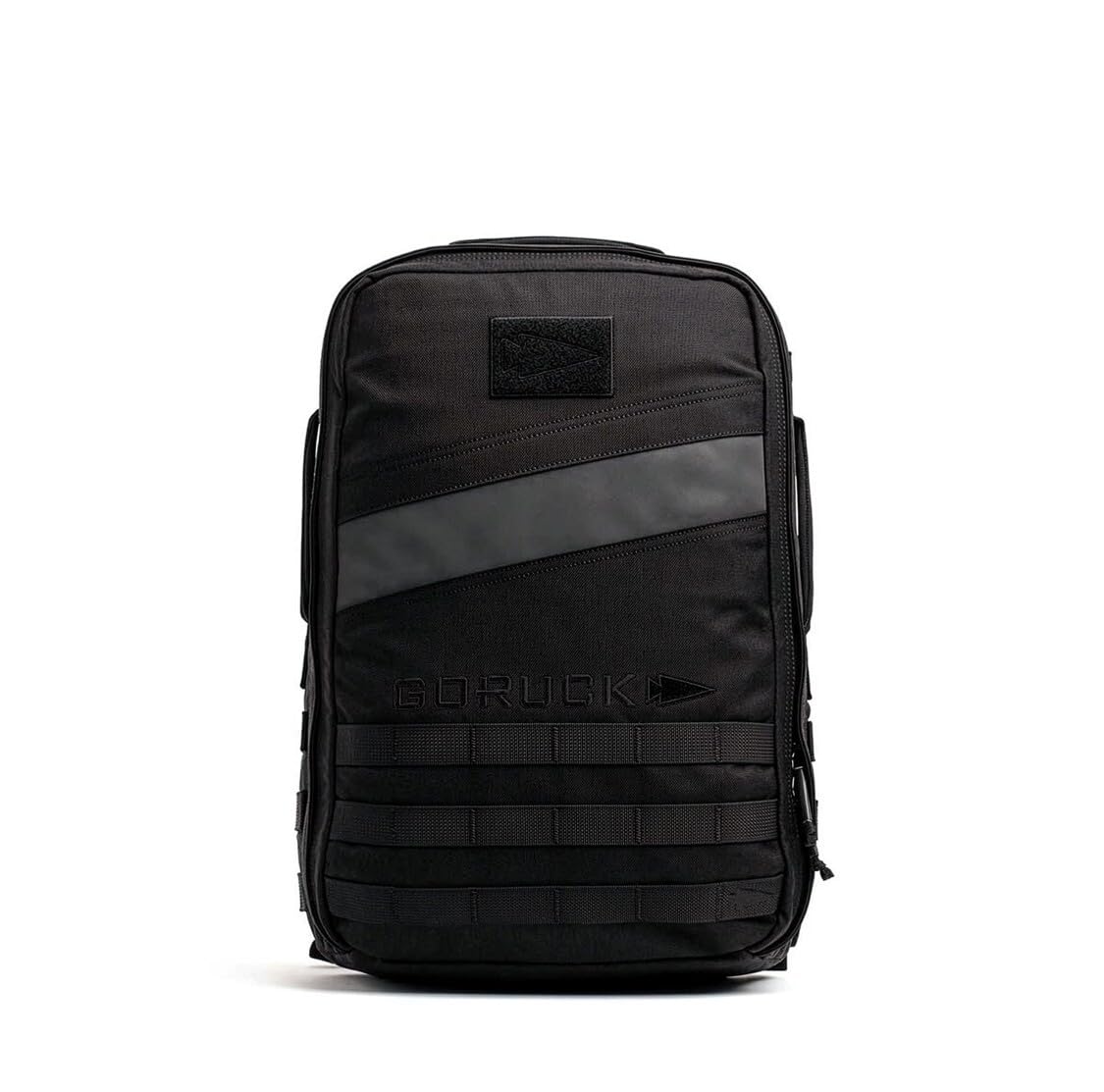 GORUCK Rucker 4.0 20L Black - Purpose Built Rucking Backpack, Military Weight Training Rucksack w/Ruck Plate Pocket and Extra Padded Straps