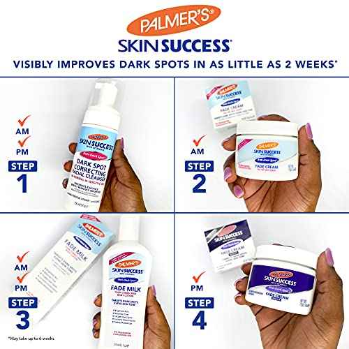 Palmer's Skin Success Eventone Foaming Facial Cleanser, Dark Spot Correcting Face Wash for Uneven Skintone and Acne Scars, 5 Oz