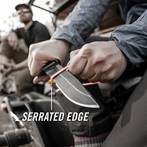 Gerber Gear StrongArm - Fixed-Blade Camping & Hunting Knife with Striking Pommel & Sheath - Premium Survival Gear - Made i...
