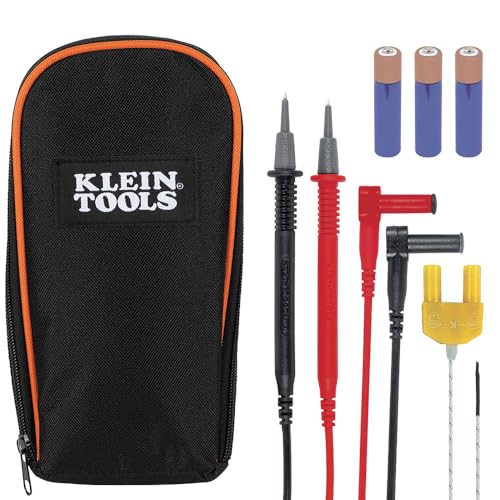 Klein Tools CL810 Digital Clamp Meter, Auto Ranging TRMS, AC/DC Volt/Current, LoZ, Continuity, Frequency, Capacitance, NCVT, Temp, More 1000V, Flashlight