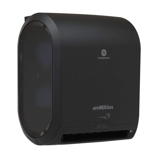 1 Pack enMotion 10" Automated Touchless Roll Paper Towel Dispenser, Black (59462A)