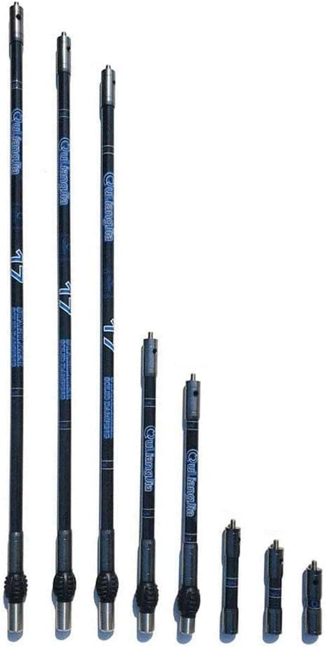 AMEYXGS Archery Bow Stabilizer 3/4/5/10/12/26/28/30 inch Carbon Fiber Bow Balance Bar Stalizer Rod Extension Pole Rod Bow ...