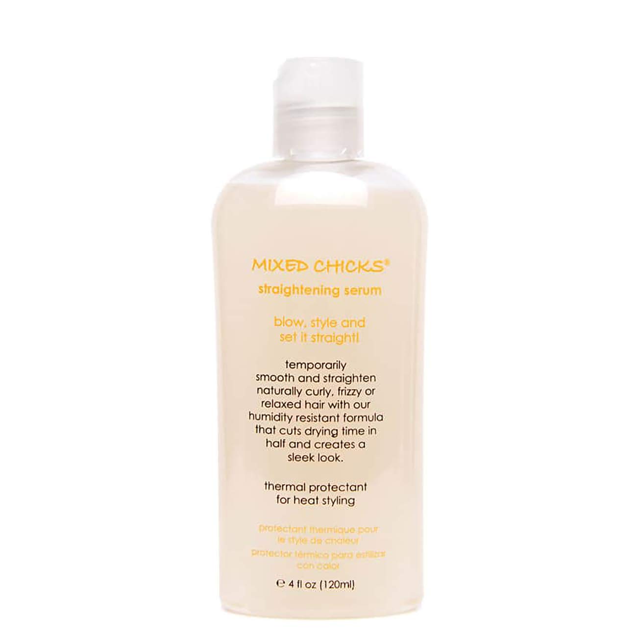 Mixed Chicks Straightening Serum - Thermal Protection, 4 fl.oz. / 120ml