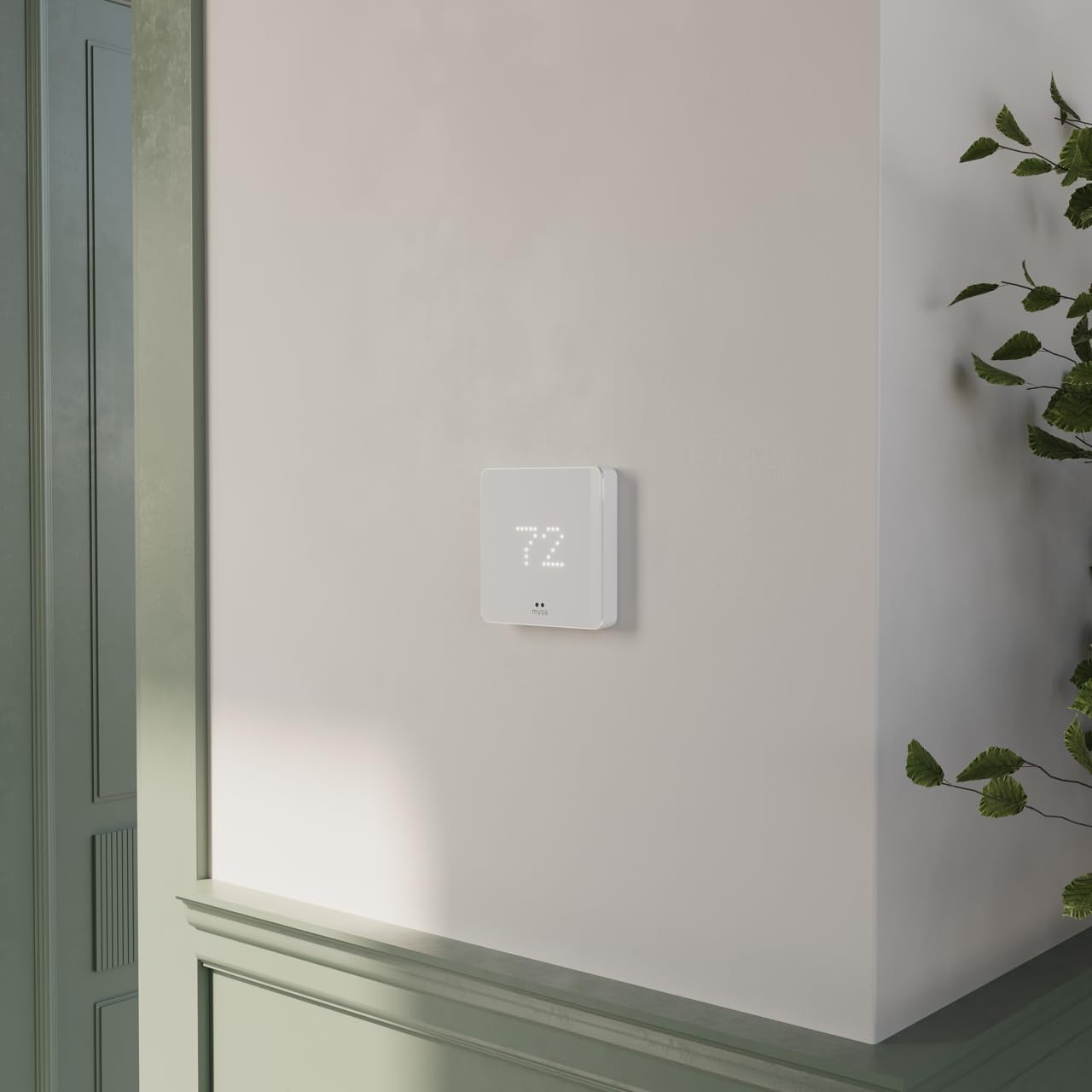 NEW Mysa Smart Thermostat for Heating & Cooling | Programmable WiFi Thermostat | Energy Star Certified | 7-Day Scheduling | Geofencing | Vacation Mode