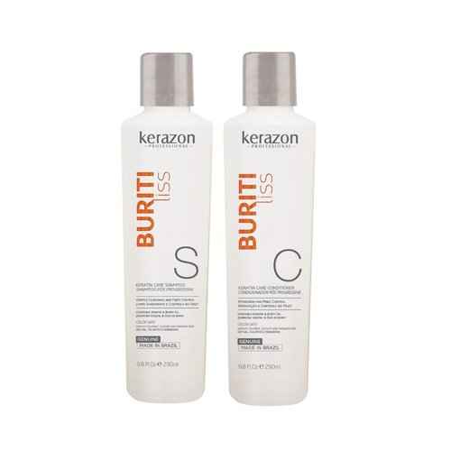 Clarifying Shampoo with Brazilian Keratin Treatment and Intensive Hair Mask KIT + Sulfate Free and Sodium Free Shampoo & Conditioner KIT