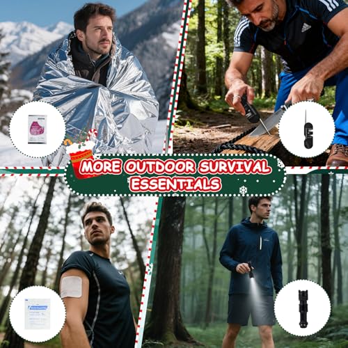 Survival Kit Advent Calendar 2025 - Christmas Countdown Calendar 24 Days, Advent Calendar for Men Adults Teen, Cool Emerge...