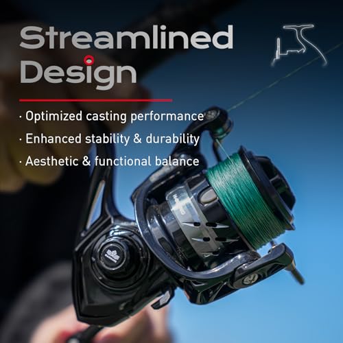 Spinning Fishing Combo - 7' Pioneer Series Fishing Rod and Size 3000 LITE II Spinning Reel
