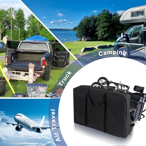 Explore Land Heavy Duty Chair Storage Bag for Folding Longue Zero Gravity Light Weight Transport Folding Rollator Walker (...