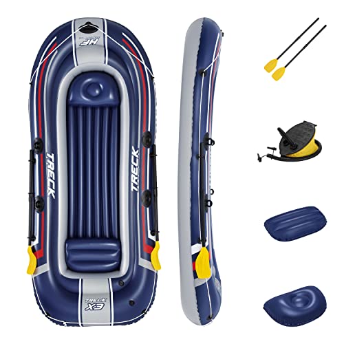 Bestway Hydro-Force Inflatable Raft Set | Inflatable Boat for Kids and Adults | Great for Ponds, Lakes, Rivers