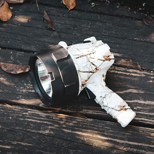 GOODSMANN Rechargeable Spot Lights Handheld Flashlight Searchlight for Hunting Camping Boating Job Site Lighting Emergency...