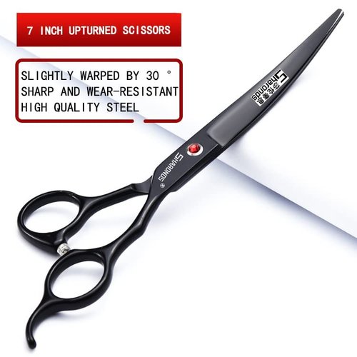 6/7 Inch Hairdressing Scissors Set Barber Shop Hair Scissors Styling Tools (7-inch 3pc)