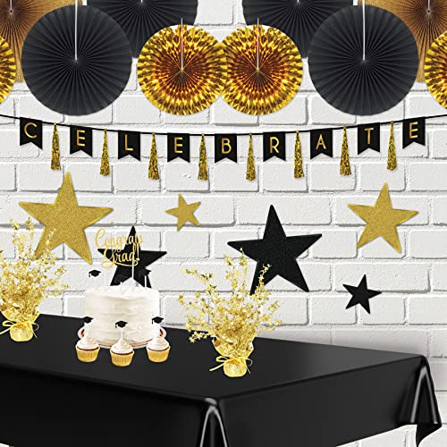 Beistle Gold Star Gleam 'N Burst Centerpiece