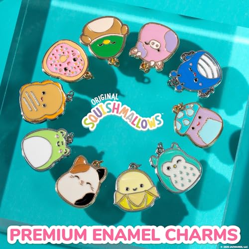 Original Squishmallows Bracelet Design Set, Cute & Friendship Bracelet Kit, Jewelry Making Kit, Charm Bracelet Making Kit,...