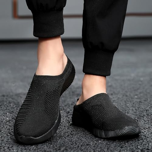 Unisex Mules for Men Women Casual Slippers House Shoes Comfort Slip-On Walking Indoor Outdoor Sneakers