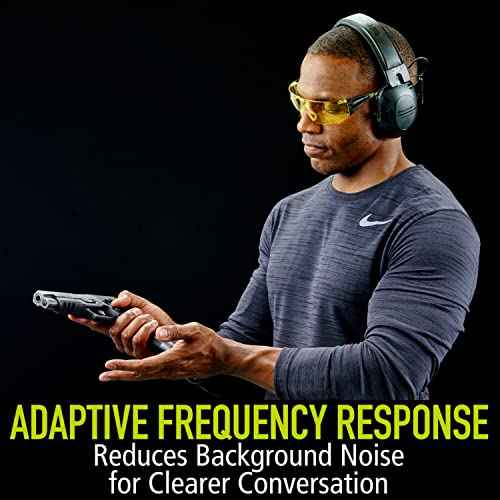 Peltor Sport Tactical 100 Electronic Hearing Protector, Ear Protection, NRR 22 dB, Ideal for the Range, Shooting and Hunting, TAC100-OTH