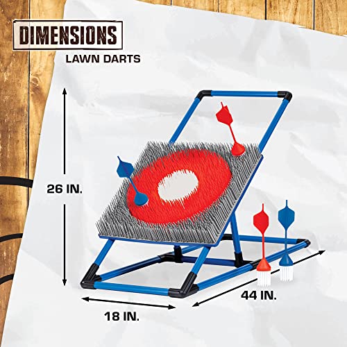Eastpoint Axe Throw & Lawn Dart Target Sets - Bristle Axe Throwing Target & 2-in-1 Combo Backyard Game for Indoors and Out...