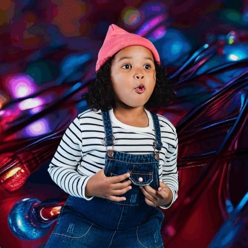 Many Colored Lights Backdrop Background for Photography High Density Polyester Fabric Background Banner Seamless Photo Boo...