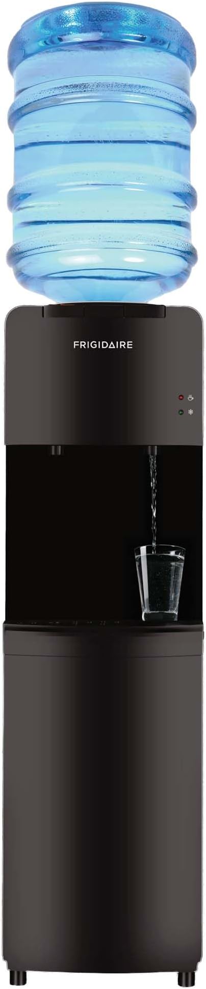 Frigidaire EFWC498 - Top Loading Cooler Dispenser -Hot & Cold Water - Child Safety Lock - Innovative Slim & Sleek Design, ...