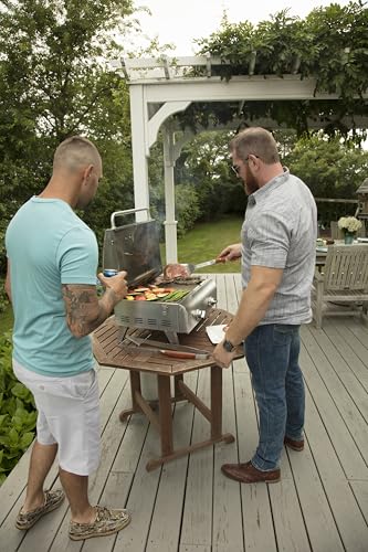 Cuisinart 10-Piece Premium Grilling Set, Grill Accessories Stainless Steel BBQ Tools, Storage Tote for Spatula, Tongs, Gri...