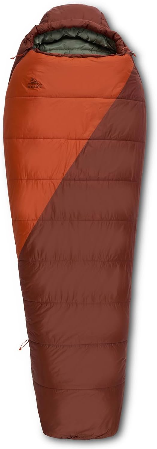 Kelty Cosmic Synthetic Fill 0도 배낭여행 침낭, 레귤러 - 압축 스트랩, 보관 가방 포함