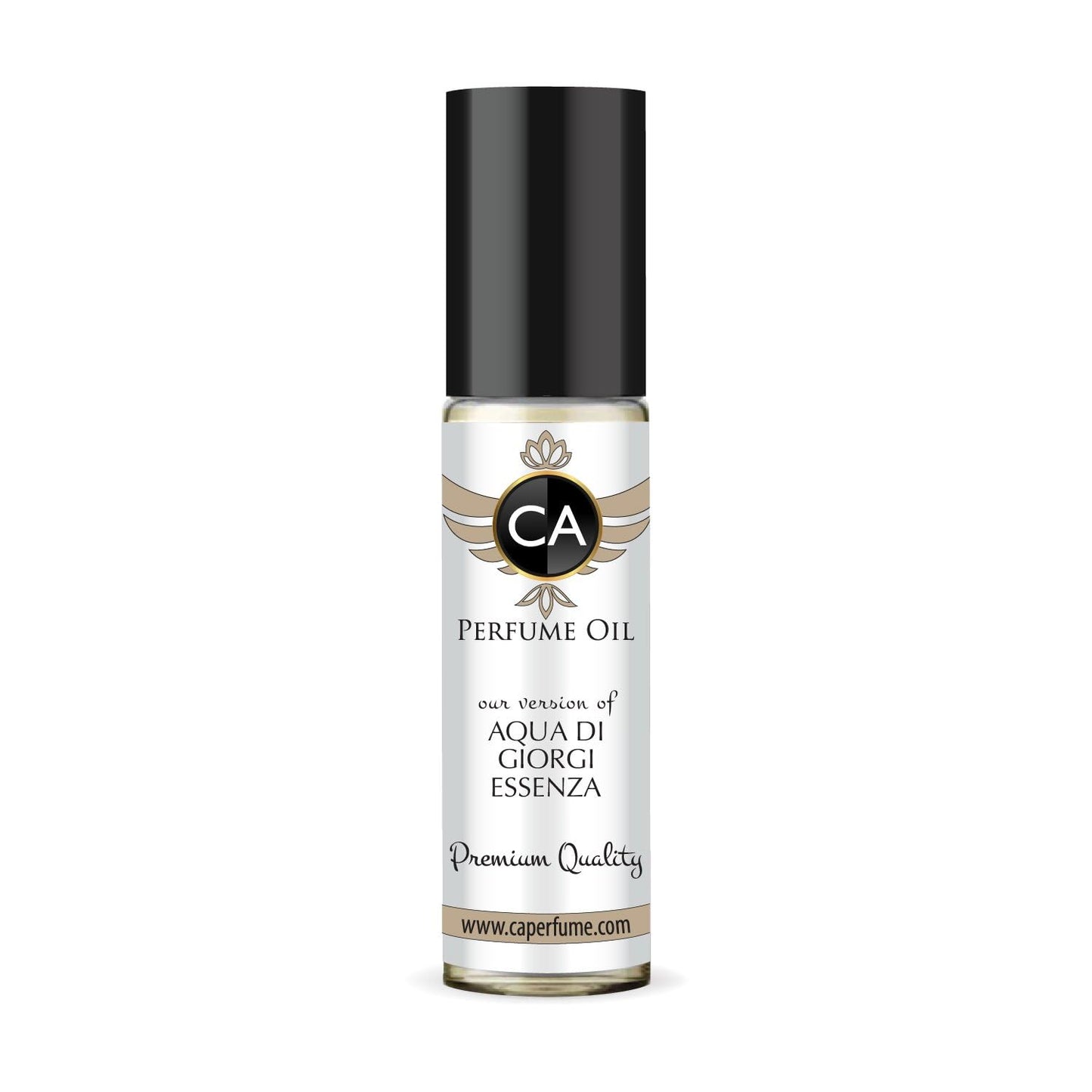 CA Perfume Impression of Aqua Di Giorgi Esensa for Men Eau De Parfum Woody Aquatic Scent Long Lasting Cologne for Men Travel Size TSA Ready for Day and Night Wear 0.33 Fl Oz 10ml