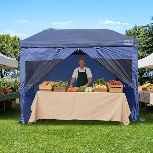 KAMPKEEPER 5pcs Sidewalls for 10X10 Commercial Instant Canopy Tent, SUV Tailgate Sidewalls