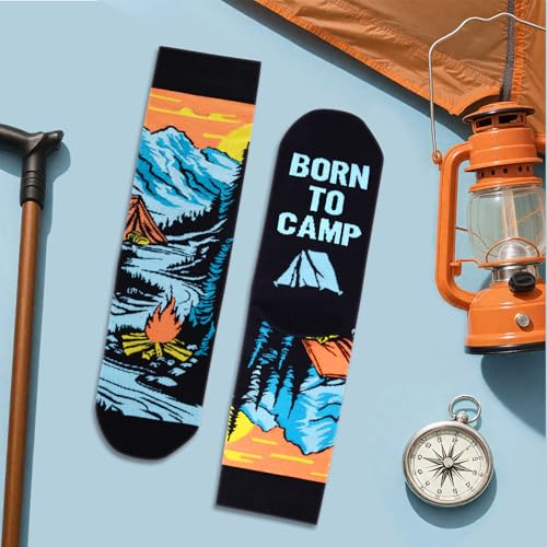 AGRIMONY Gifts for Men Women Dad Teen Boys- Funny Crazy Silly Sport Socks- Fathers Christmas Birthday Gifts Stocking Stuffers