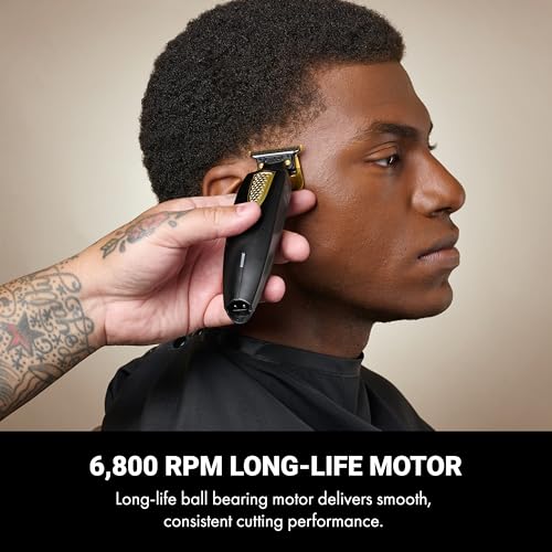 BaBylissPRO LithiumFX Cord/Cordless Lithium Ergonomic Hair Trimmers for Men