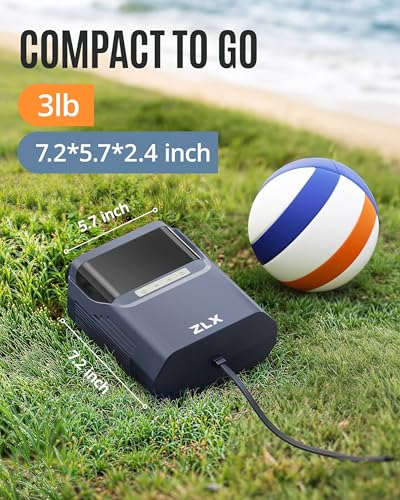 ZLX 11'6 x 35 Inflatable Stand Up Paddle Board with 50PSI Paddle Board Pump