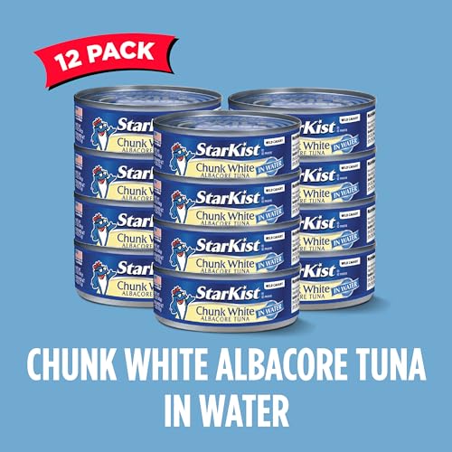 StarKist Chunk White Albacore Tuna in Water - 5 oz Can (Pack of 12)