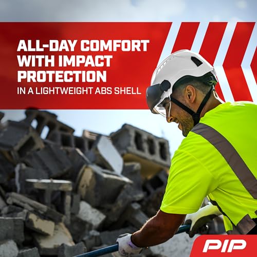 PIP Traverse Non-Vented, Industrial Climbing Helmet MIPS Technology, EPS Foam Impact Liner, 4-Point Chin Strap, ANSI II