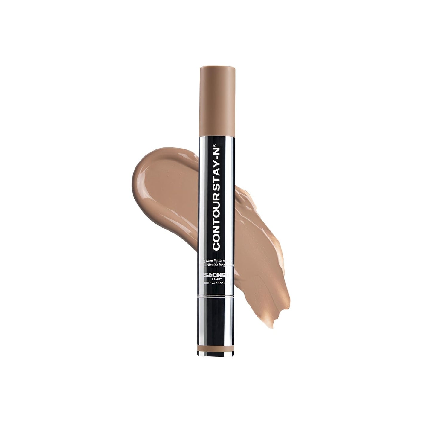 Sacheu Liquid Contour STAY-N Long Wear Bronzer Cream Contour Makeup - Long Lasting, Blendable, & Lightweight Formula - Vegan & C