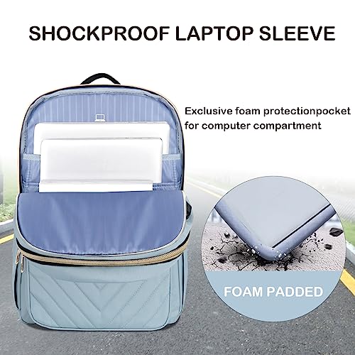 VANKEAN 15.6 Inch Laptop Backpack for Women Work Laptop Bag Fashion with USB Port, Waterproof Backpacks Stylish Travel Bag...