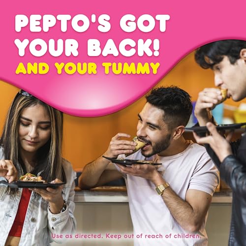 Pepto Bismol Liquicaps, Upset Stomach Relief, Nausea Relief, Heartburn Relief, Indigestion Relief, Anti Diarrhea Medicatio...