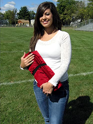 Ultimate Sports Wrap - PATENTED - The Only WEARABLE Weatherproof/Stadium/Picnic/Sports Blanket, complete with Upper and Lo...