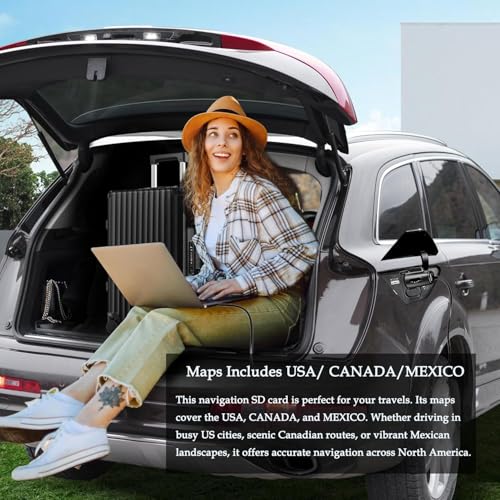 2025 Updated Navigation GPS SD Card Compatible with CX5 (2024-2025),CX90 (2024-2025),CX30/ 3 (2024),Maps US Mexico Canada
