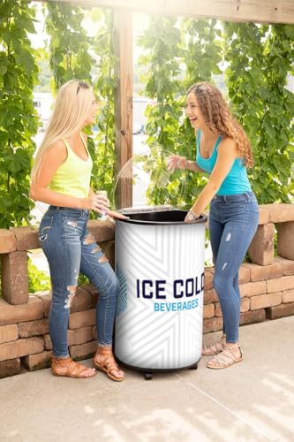 Ice Hawk | 72 qt Cooler with Wheels Durable Rotomolded Insulated | for Large Gatherings, Work, Patio, Bar, Beverages Party...