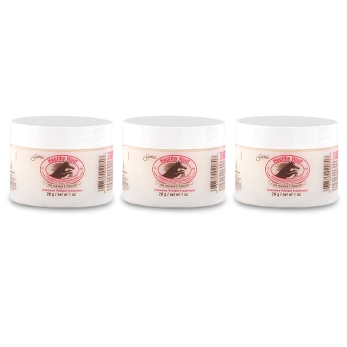 Gena Healthy Hoof Cream, Complete Cuticle and Nail Care 1 Oz, 3 Pack