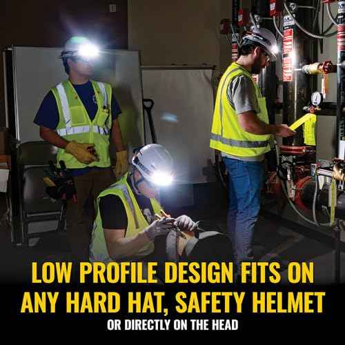 Klein Tools 56308 Rechargeable Headlamp with Strap, 575 Lumens, Wide-Beam LED, All-On or Direct Focus Modes, for Work and Outdoors
