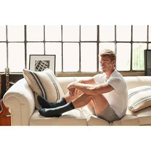 POLO RALPH LAUREN Men's Classic Sport Americana Crew Socks-3 Pair Pack-Arch Support and Cushioned Cotton Comfort