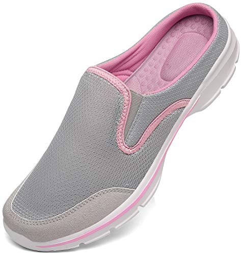 INMINPIN Unisex Slippers Casual Clog House Shoes Comfort Slip-On Walking Mules with Indoor Outdoor Anti-Skid Sole for Men ...