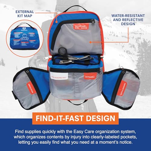 Adventure Medical Kits Mountain Series Medical Kit - Explorer - Emergency Medical First Aid Kit - For 4 People for 7 Days...