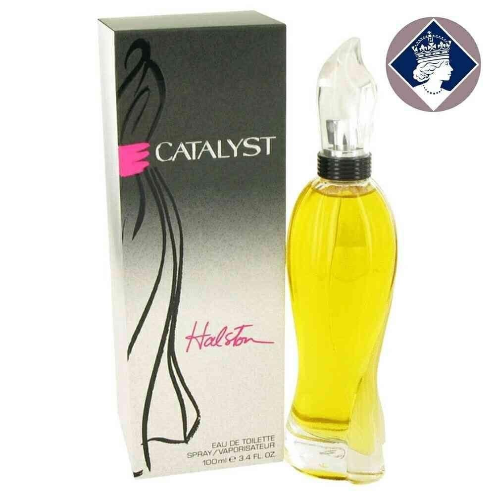Catalyst By Halston For Women. Eau De Toilette Spray 3.4 Ounces