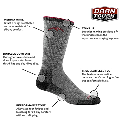Darn Tough Vermont Men's Hiker Boot Midweight Hiking Socks