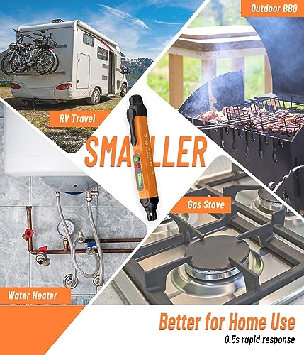 Gas Leak Detector; VITITE Propane and Natural Gas Detector; Mini Portable Gas Alarm to Locate Combustible Gas Leak Sources...
