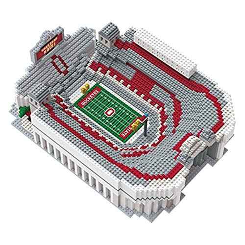 FOCO NCAA Unisex NCAA College 3D BRXLZ Puzzle Team Football Stadium